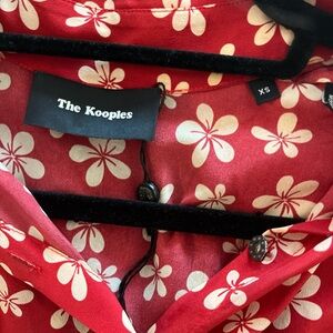 The Kooples silk floral top